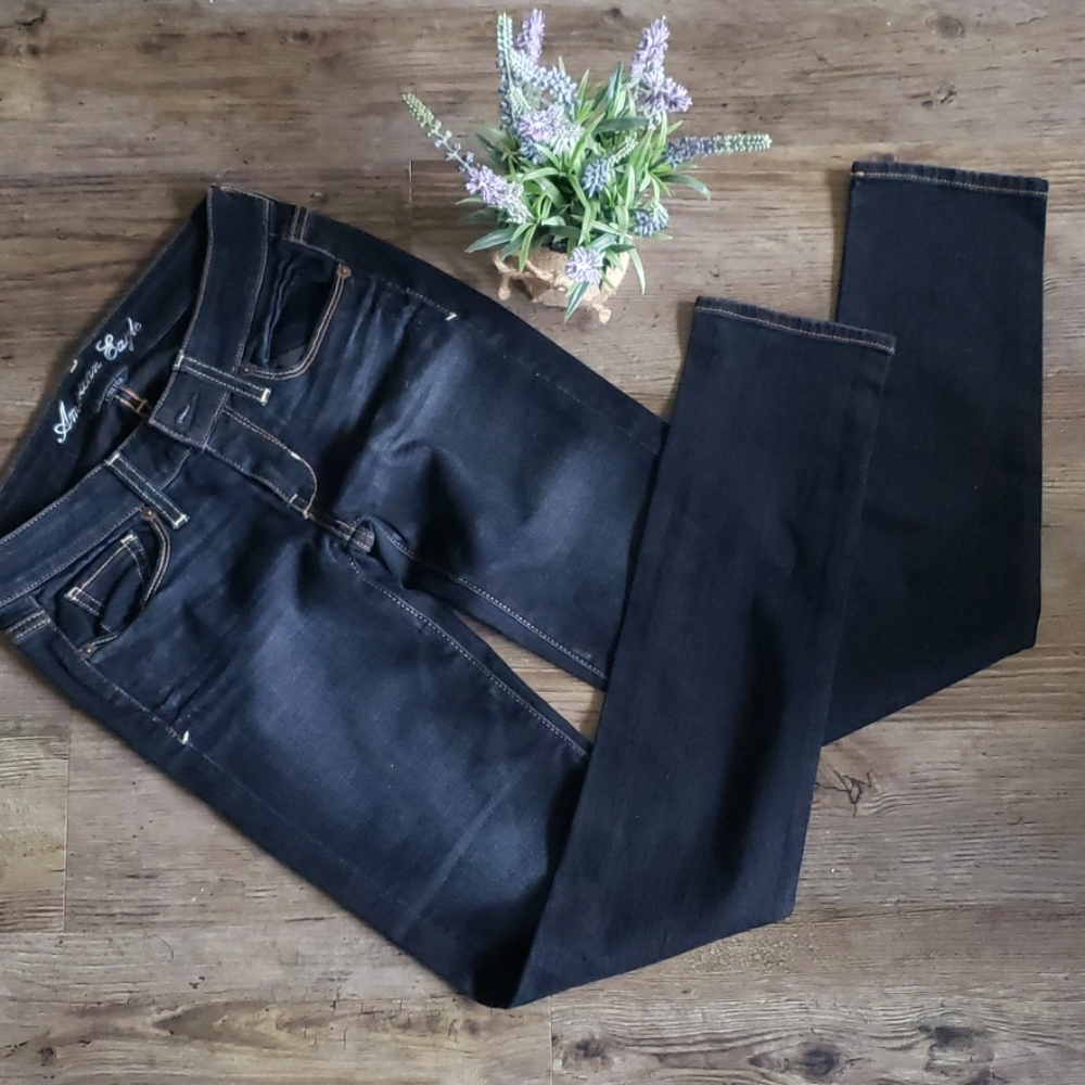 American Eagle Dark skinny jeans